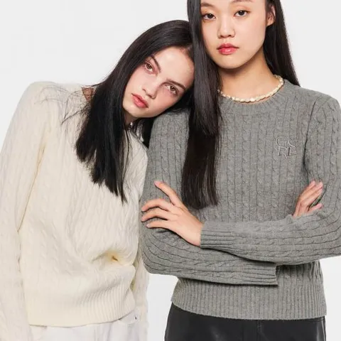 WOMAN GNRL 케이블 풀오버 [6COL] / WBC3L05502