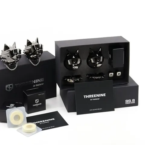 쓰리나인_힙한늑대 2종세트 차량용방향제/새차선물