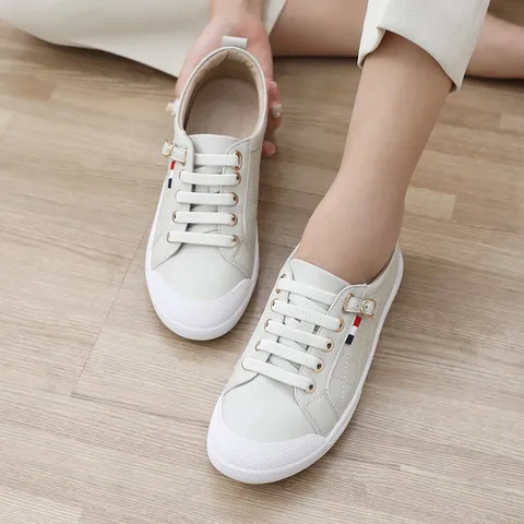 제이슈 / 제이슈 소가죽 아린 밴드 퀼팅 스니커즈 운동화 3cm