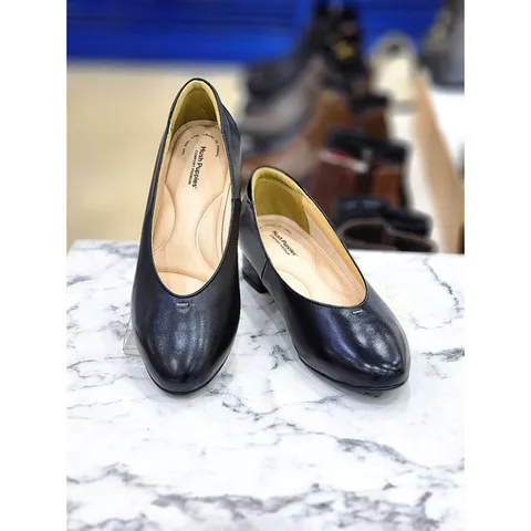 [허시파피]여성 천연양가죽 심플리스 펌프스 3Cm 구두 SH3P401