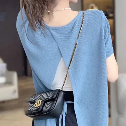 [아리엘스타일]데일리 포인트룩 피온스니트티