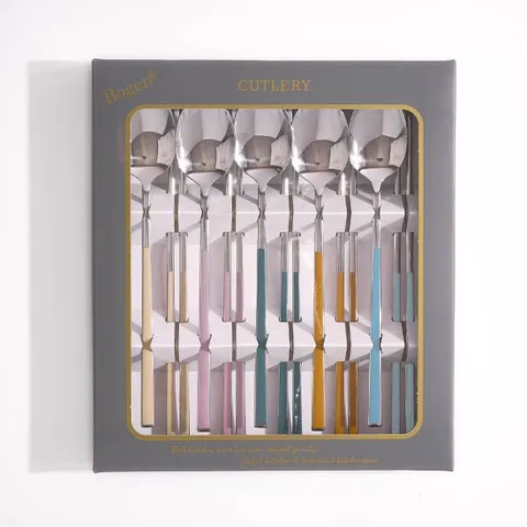 보겐 육각 세라믹 5인 수저 선물 세트