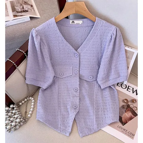 [플로렌][빅사이즈]브이넥 여름 크롭 가디건 바지셋트