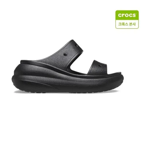 [ 현대백화점 ][크록스 본사] 크러쉬 샌들 블랙 207670-001
