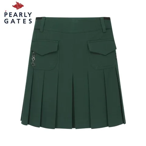 [파리게이츠] 여성 플랩 포켓 플리츠 큐롯 스커트
