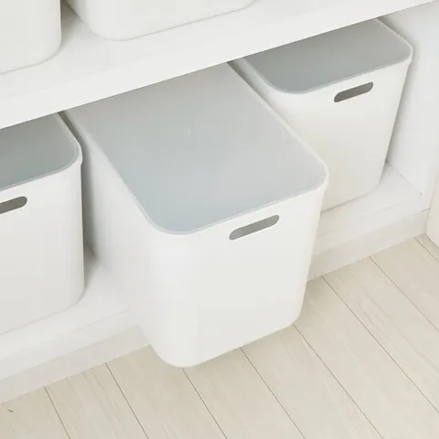 국내생산 그라미 팬트리 수납 정리함 리빙박스(뚜껑포함) XL 1개