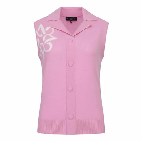 [ 현대백화점 ][세인트 앤드류스] 여성 별 심볼 캐시미어 니트 베스트(821C3SV151)