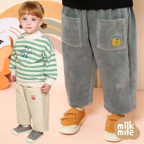 뉴포켓포인트코듀로이골지팬츠