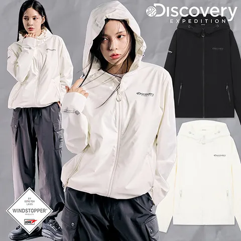[ 롯데백화점 ]디스커버리 이월할인 여성 고어 바람막이 베르텍스 기능성 방수자켓 DWWJ34034