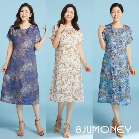 [홈쇼핑_NINE]홈쇼핑인기 풍기포인견 원피스 1종