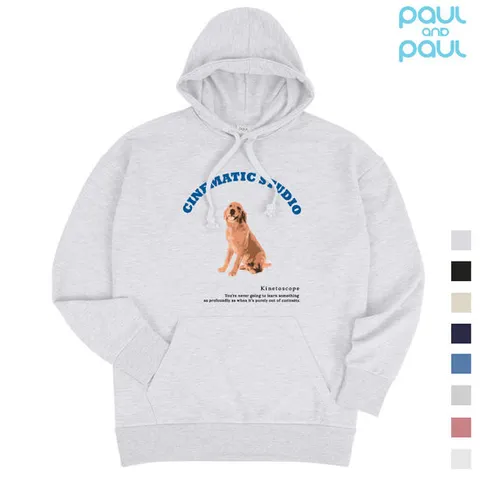 [폴앤폴] 시네마틱스튜디오 오버핏 남여공용 후드티