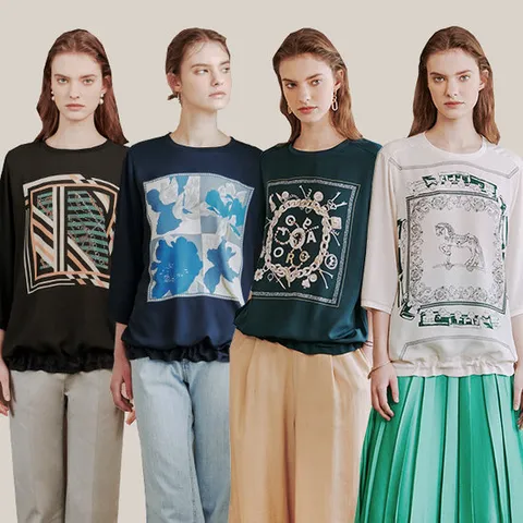 ANC_[1종]컷트지프린트 티블라우스_QAMFB021