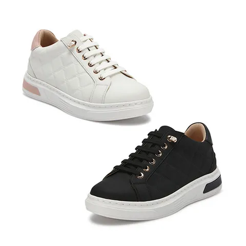 탠디본사 소가죽 여성 스니커즈, 9123216 2color 택1 (3cm)