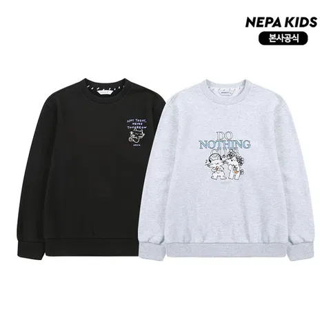 [네파키즈/택가69,000] KJF5302 모노 펫 맨투맨 본사직영