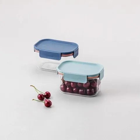 [락앤락][2Pset]비스프리 모듈러 플러스 450ml 직사각 (LBF402R_S2)