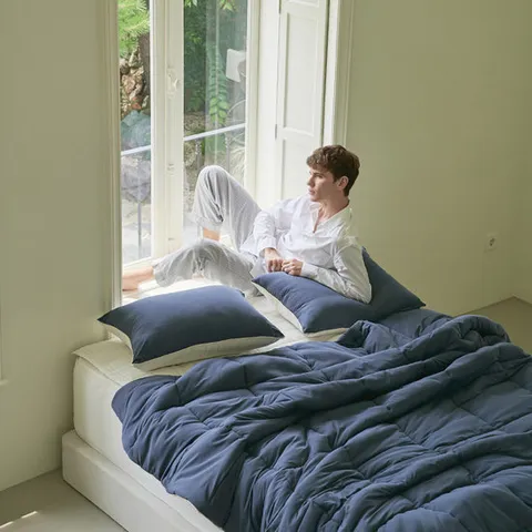 기절 온기 알러지케어 이불 베개커버 세트 SS