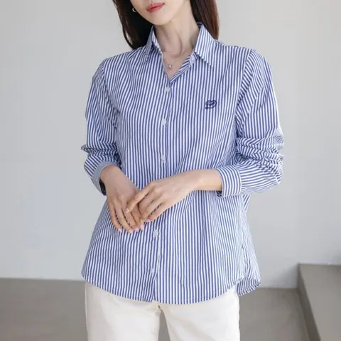 [모노앳디] 러브린 스트라이프 셔츠