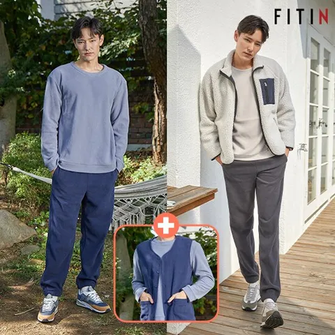 피트인 남성 라운지웨어 1세트 (3종)