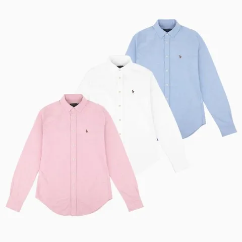 폴로 랄프로렌 우먼즈 슬림 핏 옥스포드 셔츠 택1 211891377