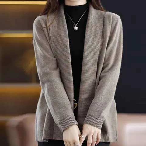 비드론[2553]-루즈핏  가디건