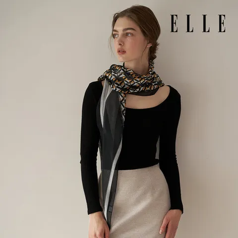 엘르 모드다이아 롱 스카프 SE349P303