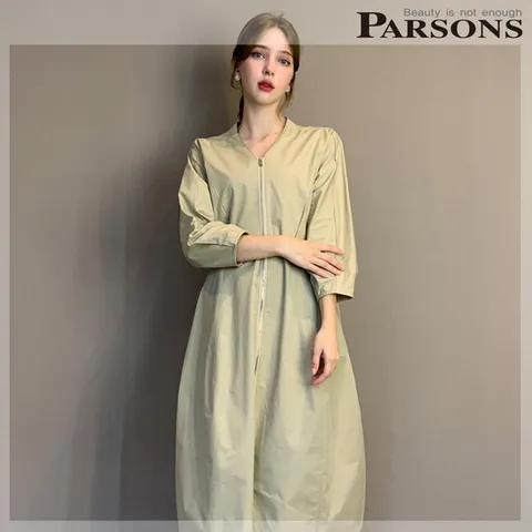 [ 롯데백화점 ][파슨스] 짚업원피스 (MSPQ9OP05)