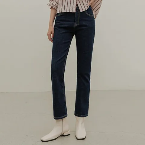 [저스트원] 꿀스판 인디고 일자진(숏/기본/롱)