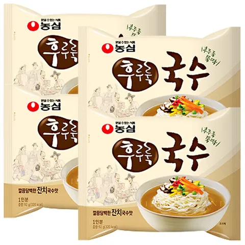 농심 후루룩국수×4개
