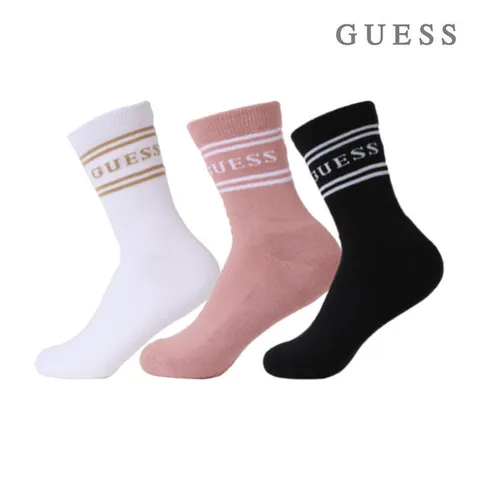 게스 여성 글씨로고 파일중목 3족 (RMZA3003)