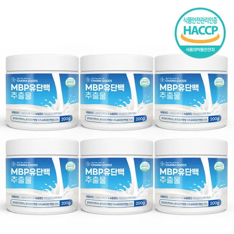 MBP 엠비피 유단백 추출물 200g x 6병