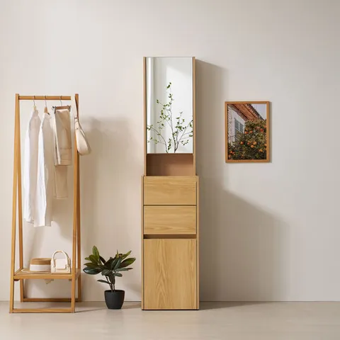 파로마 솔트 카렌 틈새 입식 화장대 400 mwg062