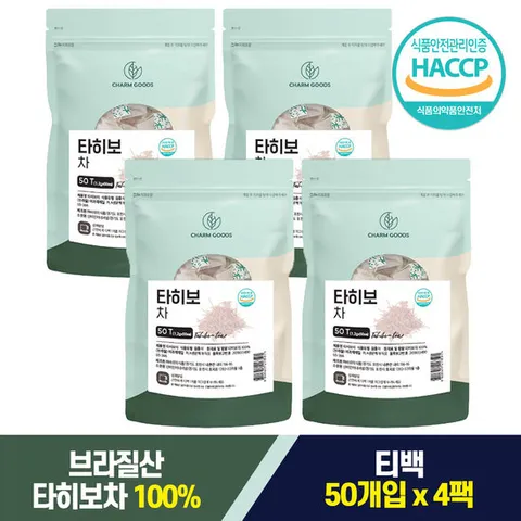 타히보차 타이보 티백 50개입 x 4팩