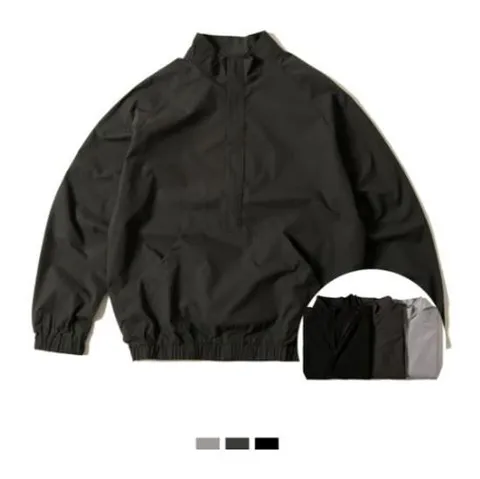 [넘버나인]심플 아노락 바람막이 오버핏