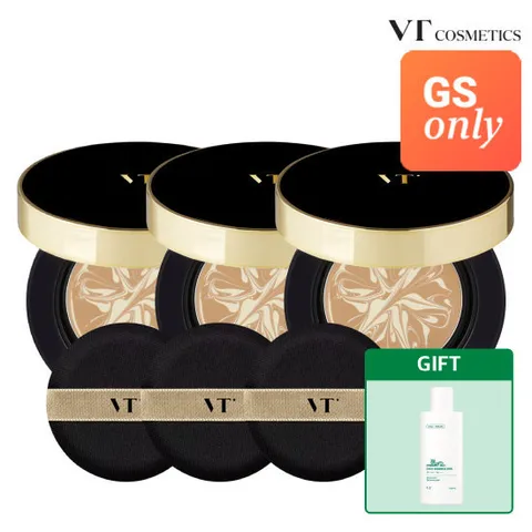 [VT][GS단독] 에센스 스킨 파운데이션 팩트 본품 3개+증정