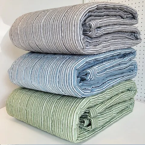 바숨 라인 누빔 침대패드 겸 카페트 슈퍼싱글 SS