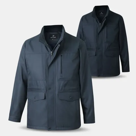 [아즈바이]남성 중년 사파리 바람막이 점퍼 자켓 ARJP2 봄 가을