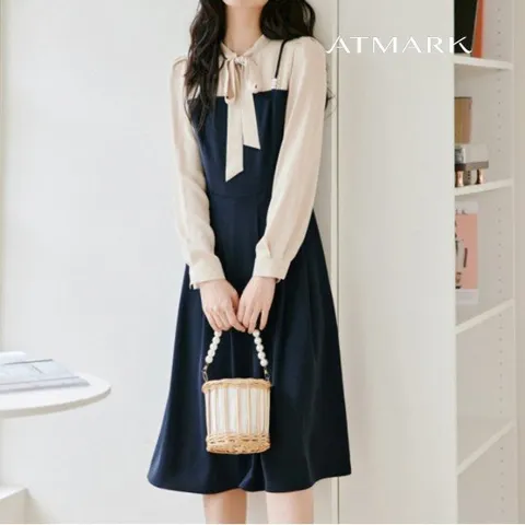 ATMARK (77까지)어텀프렌치플레어원피스_AA36OP001G