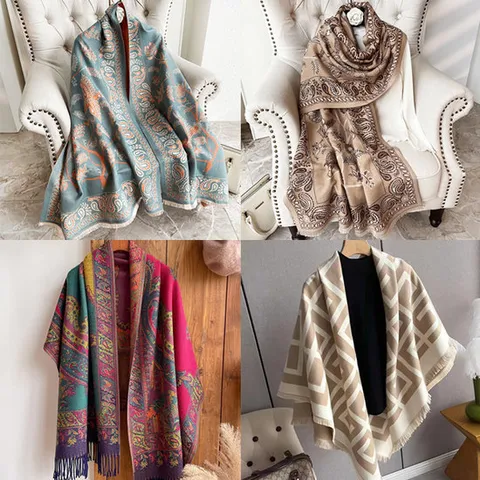 [이쁘다] (택1) 고급스러운 캐시터치 숄 머플러