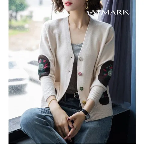 ATMARK 내추럴플라워가디건_AA36CD006G