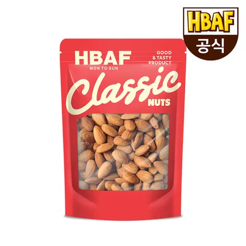 [본사직영] 바프 먼투썬 클래식넛츠 구운 아몬드 300g