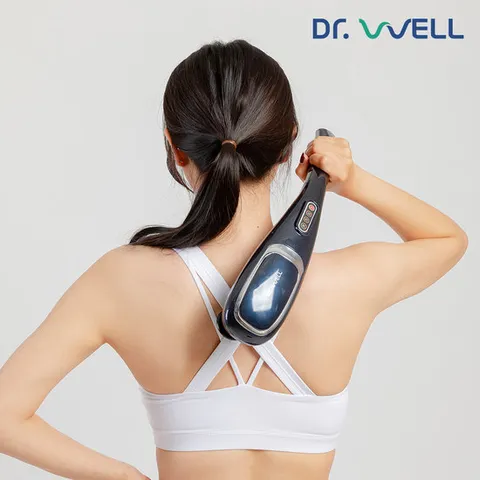닥터웰 무선 핸디 두드림 마사지기 DR-2022 목 어깨 전신 관리