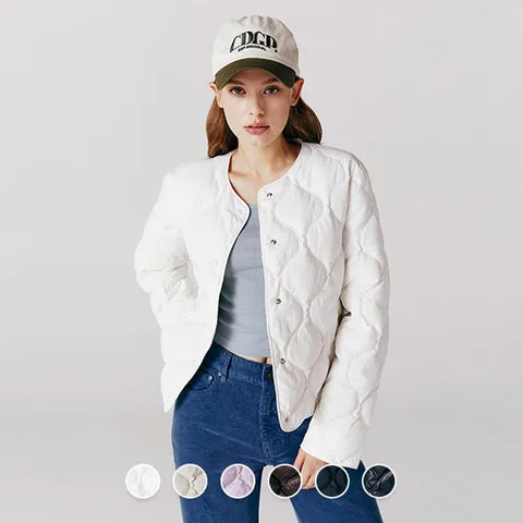 [지오다노/본사] 373908 RDS 덕다운 초경량 숏자켓 (TAG가 79800원)