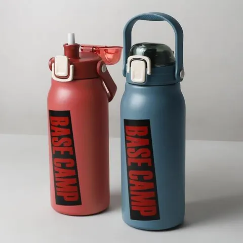 손잡이 1.3L 대용량 보온 보냉병 2color