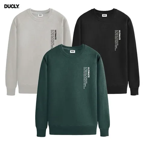 [듀클라이] 정품 맨투맨 티셔츠 DUP-M10