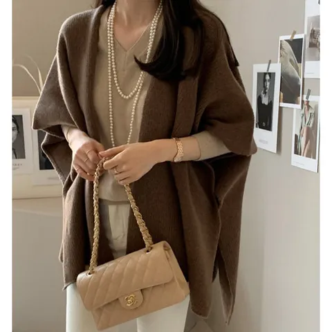 [휴드]세리 숄 가디건 자켓