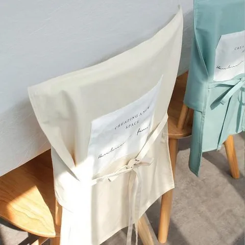 식탁의자 등받이 커버 등커버