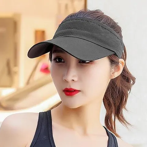 캐주얼 여름 스포츠모자 쿨링 골프선캡 (진회색)