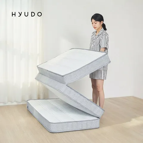 편안한 제주 13cm 허리 라텍스 본넬 접이식 매트리스 토퍼 S