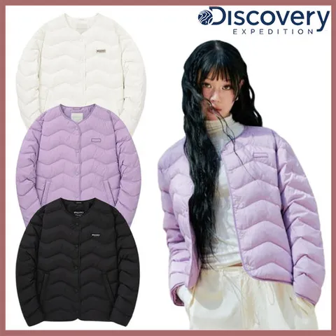 [ 롯데백화점 ]디스커버리 24FW 이월/할인 여성 벨라 구스다운 경량패딩/점퍼 DWDJ91046-GSAS