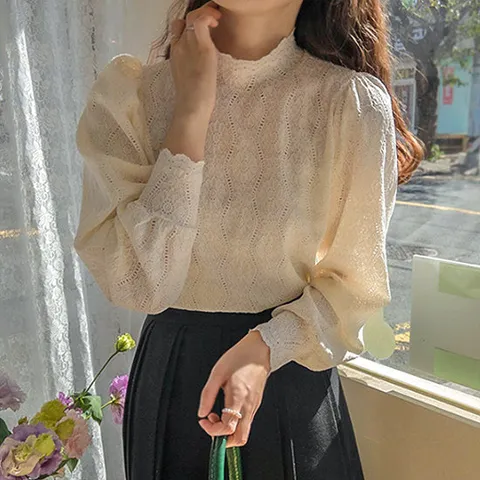 [리린][LABEL] 벨로스 쫀쫀레스 반폴라 티 [size F,1]